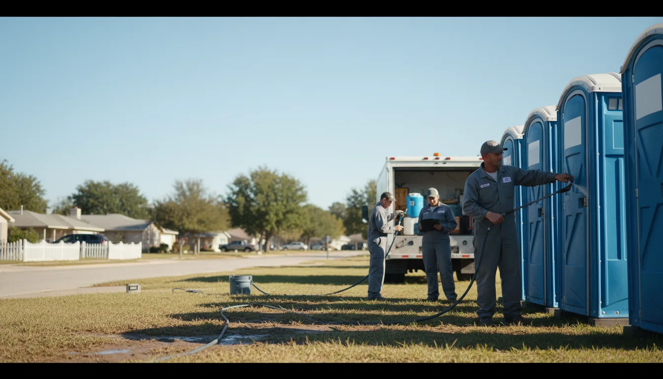 Long-Term Portable Toilet Rental in Woodland, NC near me